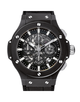 Hublot Big Bang Men 311.CI.1170.GR 44mm Black Dial Leather Strap