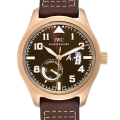 IWC Pilots IW320103 43mm Mens Leather Strap Rose Gold-tone