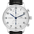 IWC Portuguese Chrono Mens IW371446 42mm Stainless Steel