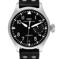 IWC Big Pilots 43mm IW500401 Mens Leather Strap Black Dial