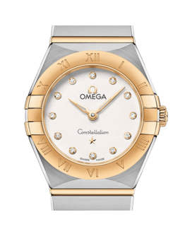 Omega Constellation Ladies 27mm 131.20.25.60.52.002 Stainless Steel White Dial