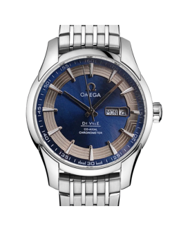 Omega De Ville Men 41mm DevilleBLSL-003 Automatic Blue Dial