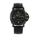 Panerai Luminor 44mm PAM00004 Mens Black-tone Stainless Steel