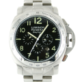 Panerai Luminor Mens 44mm PAM00196 Silver-tone