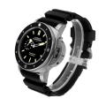 Panerai Submersible PAM00389 Mens 47mm Black Dial Silver-tone