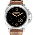 Panerai Luminor 44mm Mens PAM00423 Black Dial Silver-tone