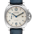 Panerai Luminor Due PAM00906 Men 44mm Silver-tone Stainless Steel