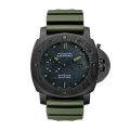 Panerai Luminor Submersible GMT 47mm Men PAM00961 Camouflage Black Dial