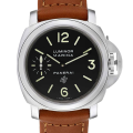 Panerai Luminor PAM01005 Mens 44mm Silver-tone Black Dial