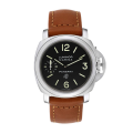 Panerai Luminor PAM01005 Mens 44mm Silver-tone Black Dial