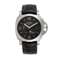 Panerai Luminor GMT 44mm Mens PAM01321 Stainless Steel Silver-tone