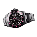 Rolex Submariner PINKLADY 40MM Black Dial Silver-tone Case