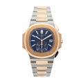 Patek Philippe Nautilus 40mm Mens 5980/1AR-001 Blue Dial