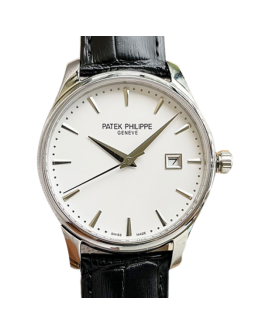 Patek Philippe Calatrava 5227G-001 40mm Men's Leather Strap Asian Automatic