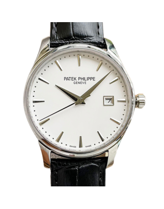 Patek Philippe Calatrava 5227G-001 40mm Men's Leather Strap Asian Automatic