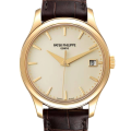 Patek Philippe Calatrava Mens 40mm 5227J-001 Leather Strap Asian Automatic