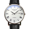 Patek Philippe Calatrava 40mm Mens CalatravaWRL006 White Dial