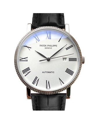 Patek Philippe Calatrava 40mm Men's CalatravaWRL006 White Dial