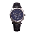 Patek Philippe Grand Complications GrandBKSL028 Mens 40mm Leather Strap Silver-tone