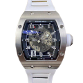 Richard Mille RM010 Men Mechanical Stainless Steel Transparent Dial