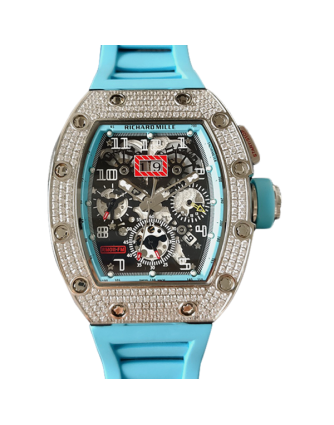 Richard Mille RM011 Mechanical Men Diamond Bezel Watch