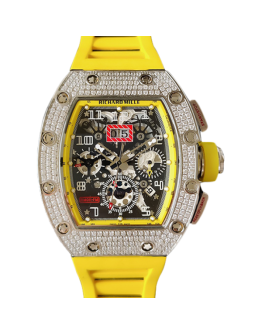 Richard Mille RM011 Mechanical Men Diamond Bezel Watch