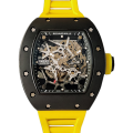 Richard Mille RM35 Men Mechanical Rubber Band Skeleton Dial