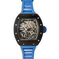 Richard Mille RM35 Men Mechanical Rubber Band Skeleton Dial