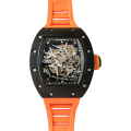 Richard Mille RM35 Men Mechanical Rubber Band Skeleton Dial