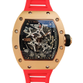 Richard Mille RM35 Mechanical Men Rubber Band Skeleton Dial Watch