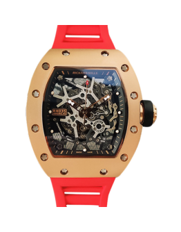 Richard Mille RM35 Mechanical Men Rubber Band Skeleton Dial Watch