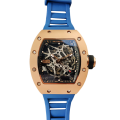 Richard Mille RM35 Men Mechanical Watch Skeleton Dial Rubber Band