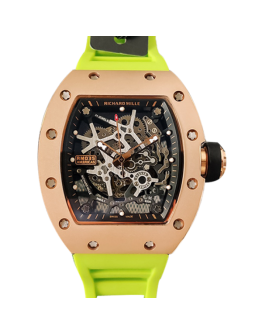 Richard Mille RM35 Men Mechanical Watch Skeleton Dial