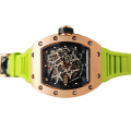 Richard Mille RM35 Men Mechanical Watch Skeleton Dial