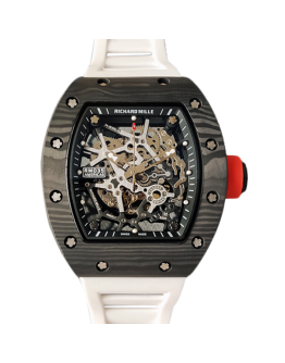 Richard Mille RM35 Mechanical Men Watch Skeleton Dial Rubber Band