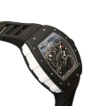 Richard Mille RM055 Mechanical Men Transparent Dial Rubber Band