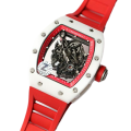 Richard Mille RM055 Mechanical Men Ceramics Bezel Transparent Dial