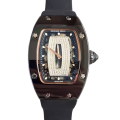 Richard Mille RM07-01 Automatic Ladies Black With Diamonds Dial Ceramics Bezel Watch