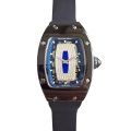 Richard Mille RM07-01 Automatic Ladies Blue With Diamonds Dial Watch Rubber Band