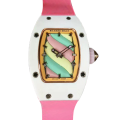 Richard Mille RM07-03 Ladies Mechanical Rubber Band Candy Dial Watch