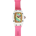 Richard Mille RM07-03 Ladies Mechanical Rubber Band Candy Dial Watch