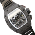 Richard Mille RM011 Automatic Men Watch Rubber Band Titanium