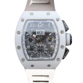 Richard Mille RM011 Automatic Men Rubber Band Ceramics Bezel Watch