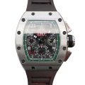 Richard Mille RM011 Men Automatic Transparent Dial Stainless Steel