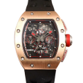 Richard Mille RM011 Automatic Men Watch Transparent Dial