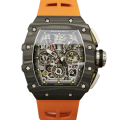 Richard Mille RM11-03 Men Automatic Watch Rubber Band