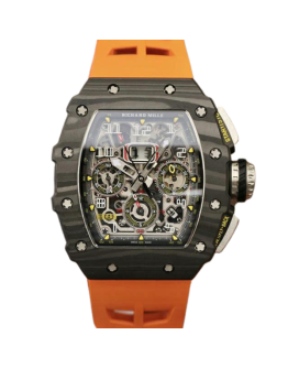 Richard Mille RM11-03 Men Automatic Watch Rubber Band