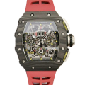 Richard Mille RM11-03 Automatic Men Titanium Rubber Band Transparent Dial