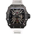 Richard Mille RM12-01 Mechanical Men Rubber Band Carbon Fiber