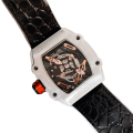 Richard Mille RM27-04 Men Mechanical Transparent Dial Nylon Strap Stainless Steel